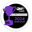 Rave Pubs / Best of InfoComm Awards Award Logo