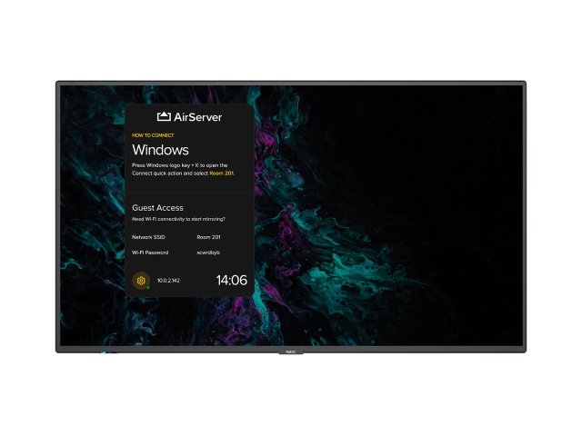 NEC MultiSync® M551 AirServer