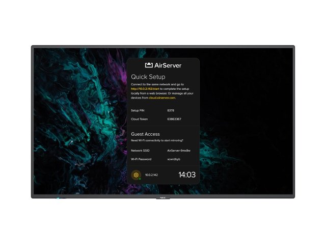 NEC MultiSync® M551 AirServer