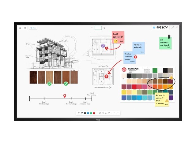 NEC MultiSync® M861 IGB