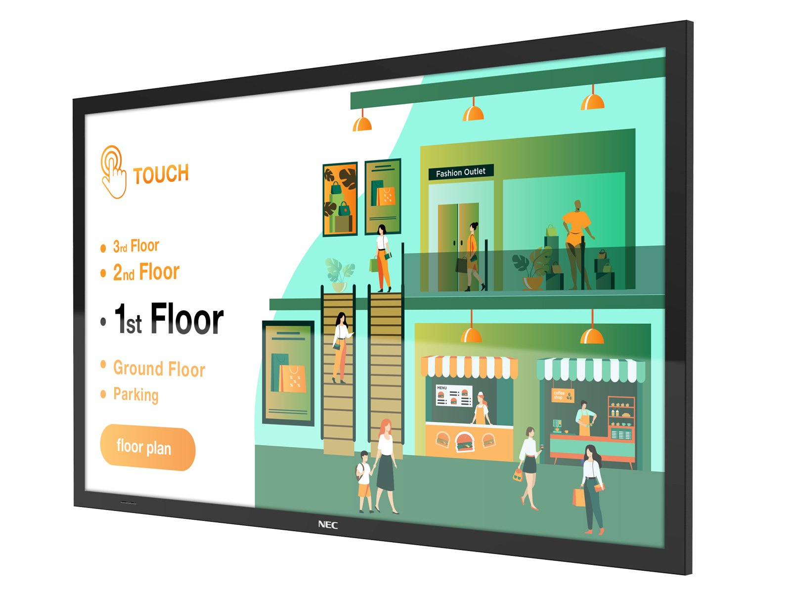 NEC_Mxx1-PCAP_front_angled-Mall_1600x1200